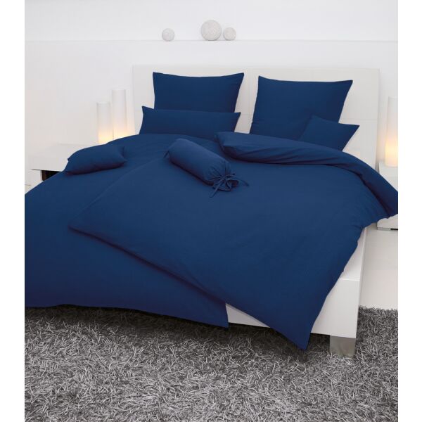 Copripiumini non stiro Piano blu marino 135x200 cm + 2 x 60x80 cm